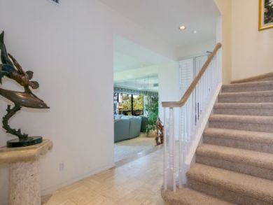 Hallway with Stairs to First Floor